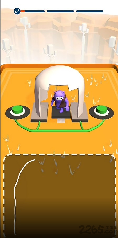 画线决战小怪兽游戏