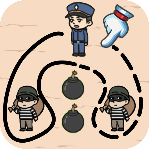 抓住小偷游戏