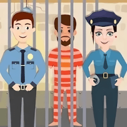 假装扮演警察越狱模拟游戏